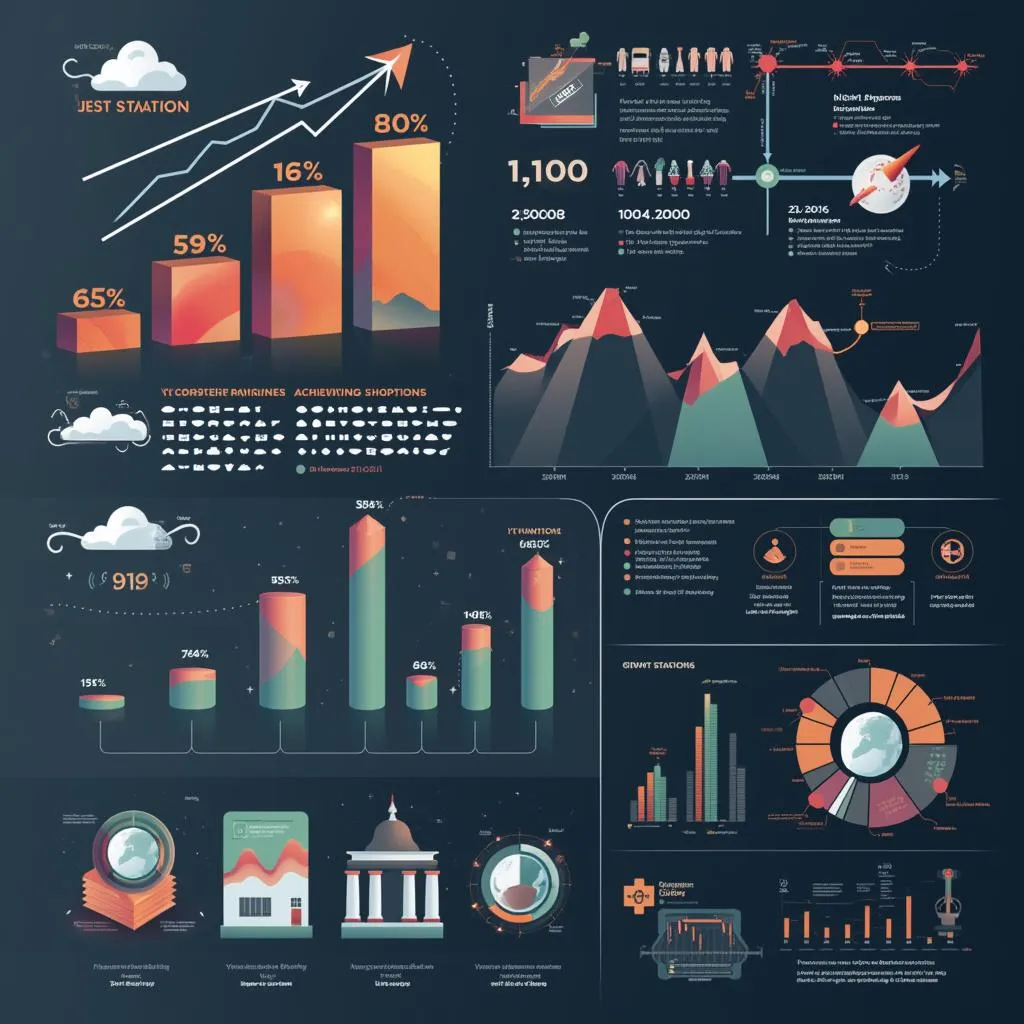 Infografía de crecimiento de EstacionesAR