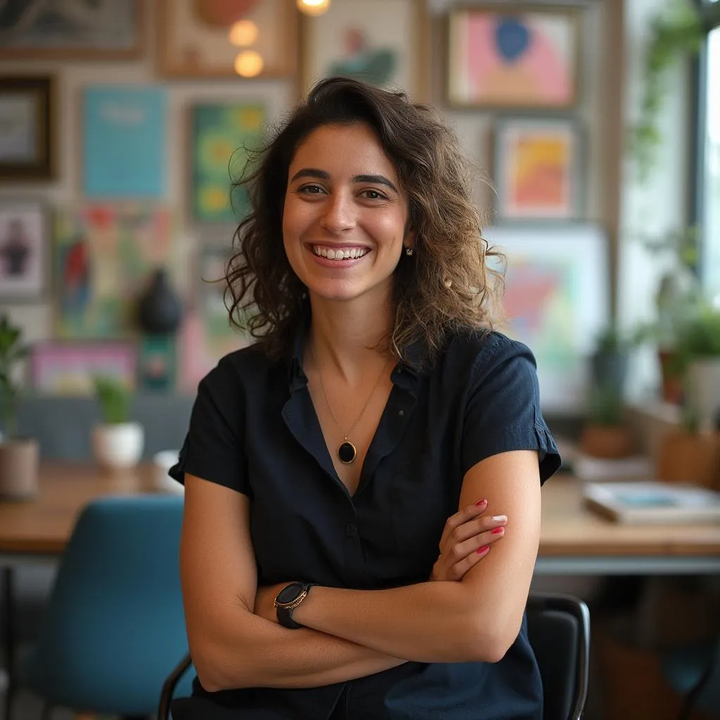 Retrato de Luciana Vega
